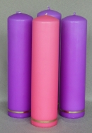 570.067 Zestaw Adwentowy(4sztuki) do wieca